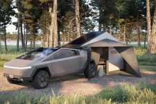 FORM Camper voor Tesla Cybertruck Angles for the Future of Glamping